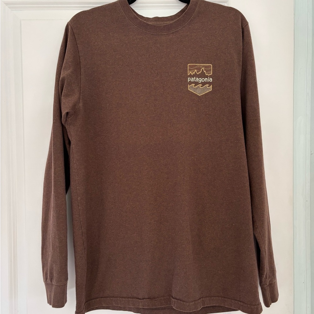 Patagonia Men's Chocolate Long Sleeve Tee